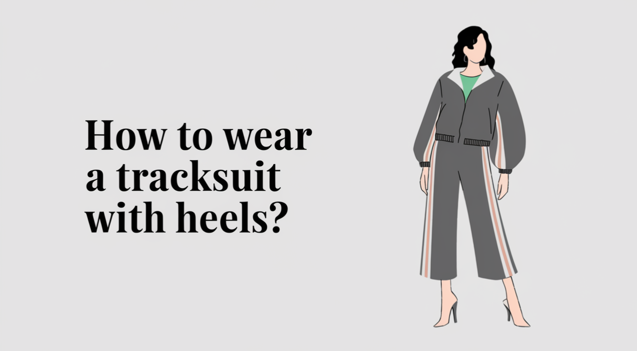 How to Wear a Tracksuit with Heels? - Absanoh