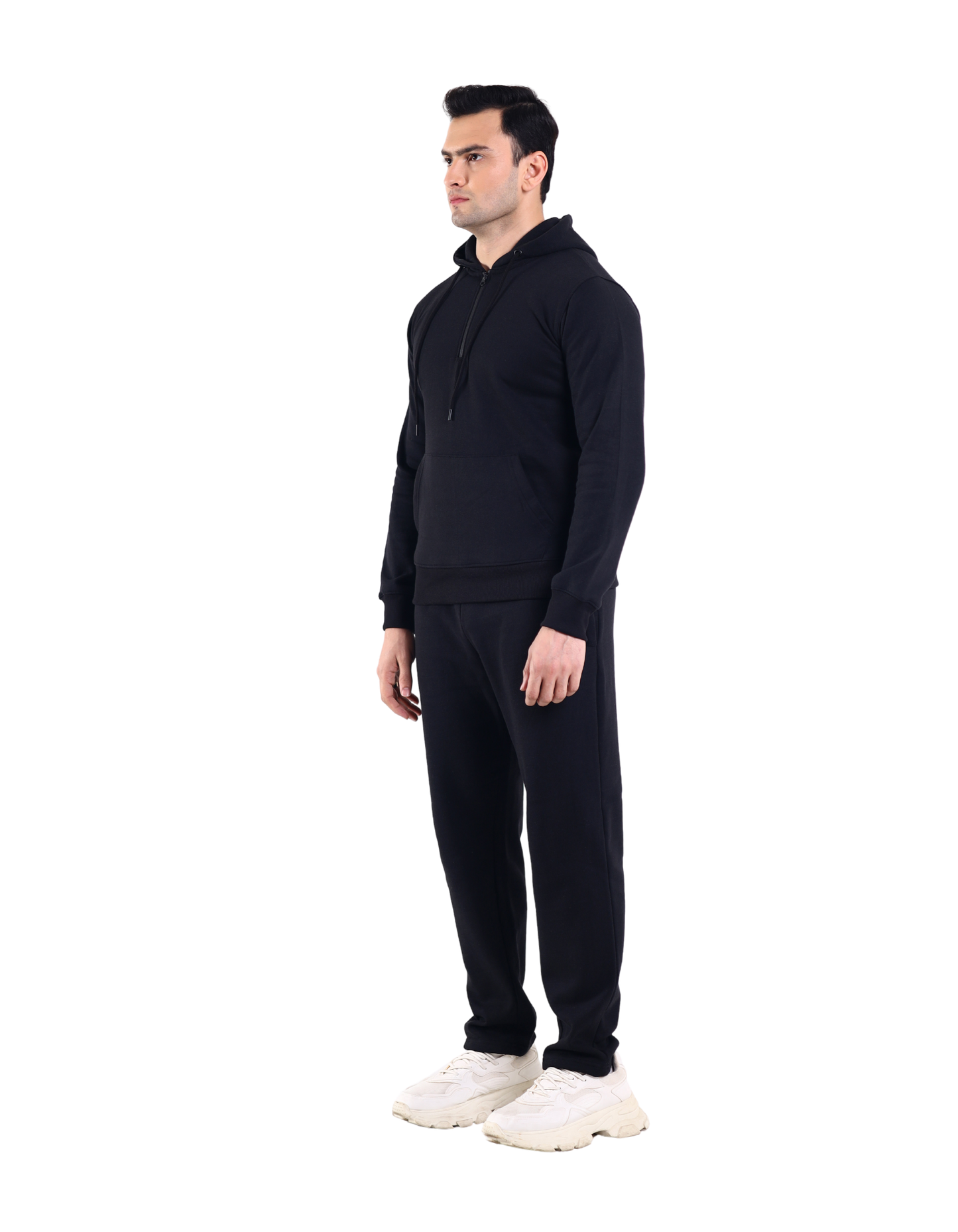 Men Half Zip Straight Leg Tracksuit