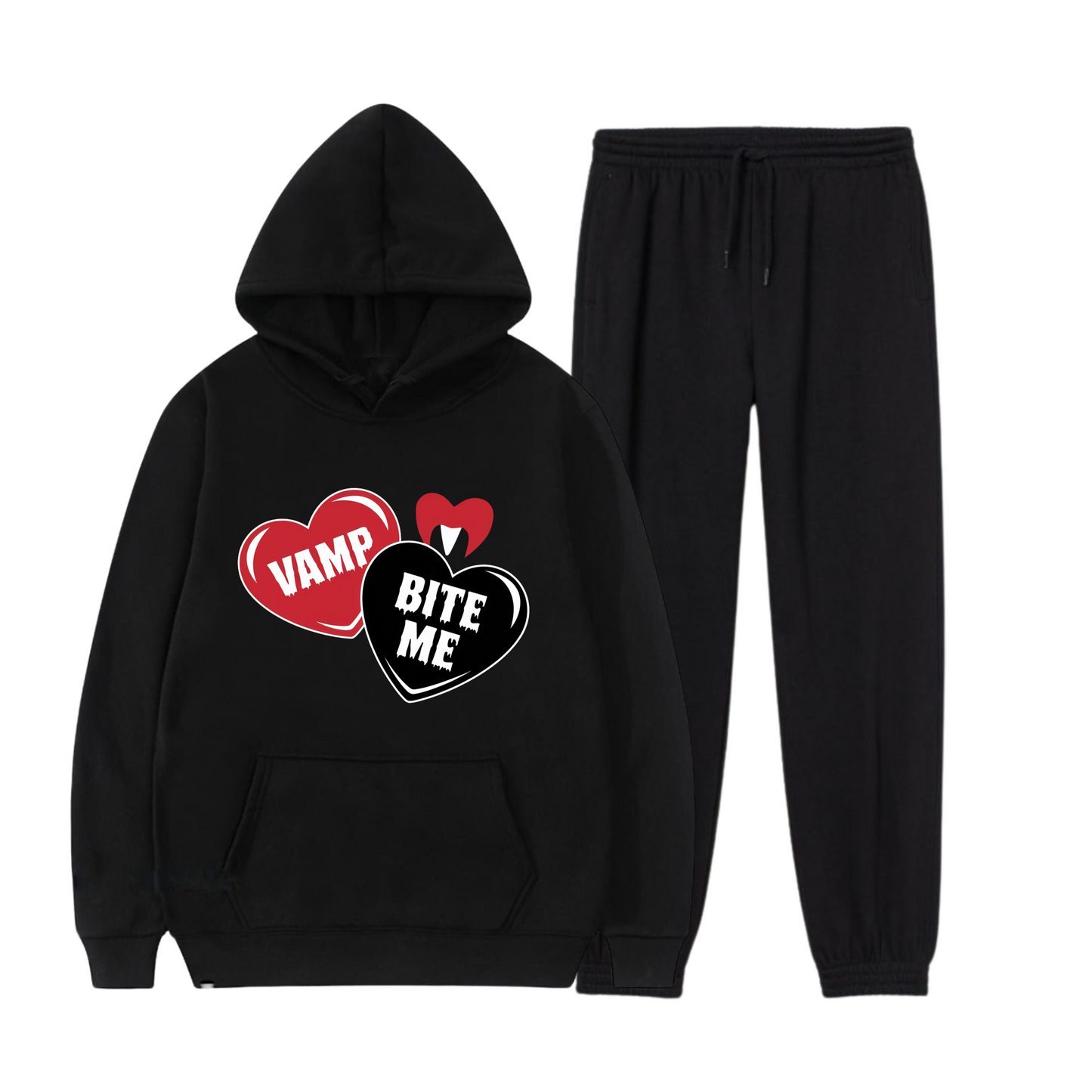 Women Vamp Bite me Tracksuit