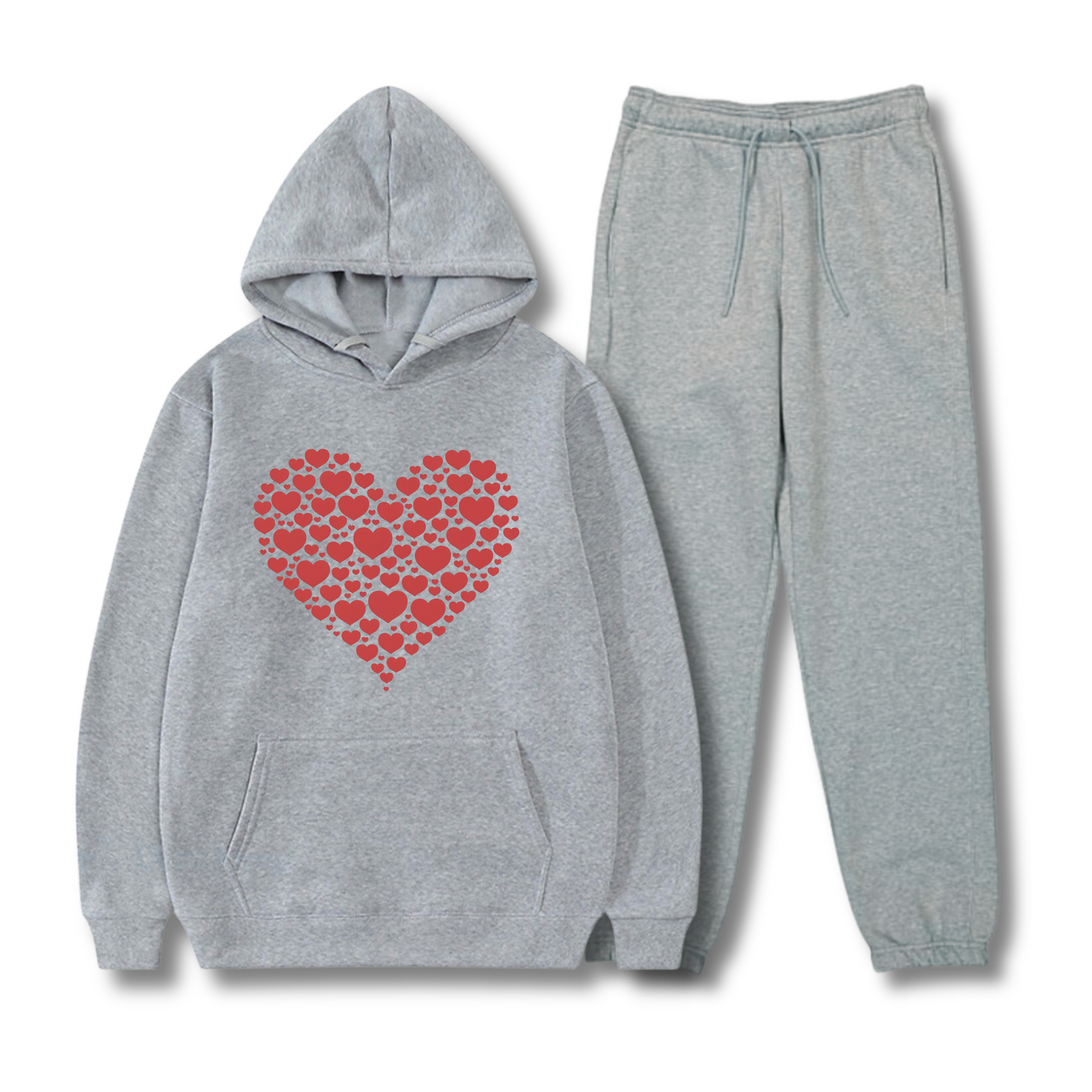 Women Heart Tracksuit